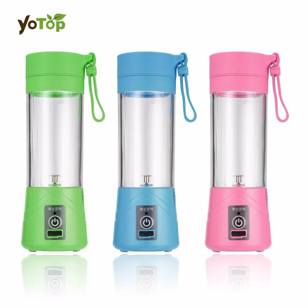 YOTOP 380ml USB Mini Portable Juicer Cup USB Electric Fruit Citrus