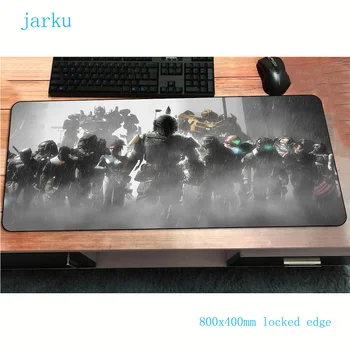 

warframe mouse pad 800x400x2mm gaming mousepad locked edge office notbook desk mat New arrival padmouse games pc gamer mats