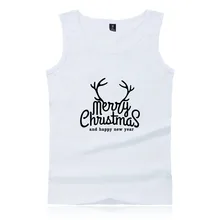 Счастливого Рождества Танк Повседневные Топы Футболка camisetas летний Стиль Мода Счастливого Рождества Подарки рубашка