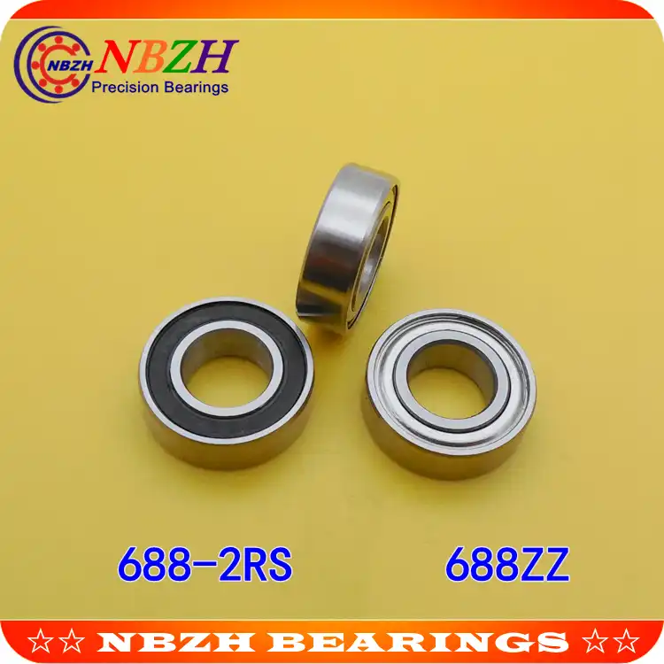 Ochoos Sale Price 10pcs SUS440C Stainless Steel Bearings Rubber Seal Cover S686-2RS 6135 mm ABEC-1 Z2