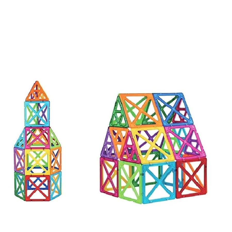 

30 pcs super triangles square Magnetic Building Blocks Magnetic Blocks Educational Toys Magnetic Brick Building Toys Kids