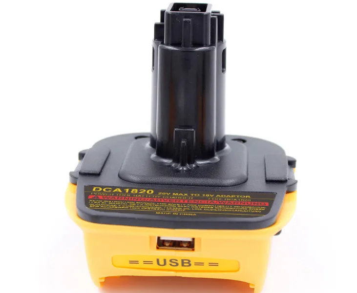 DCA1820 батарея адаптер для 18V инструменты 20V DEWALT USB порт 2.1Ah | Электроника