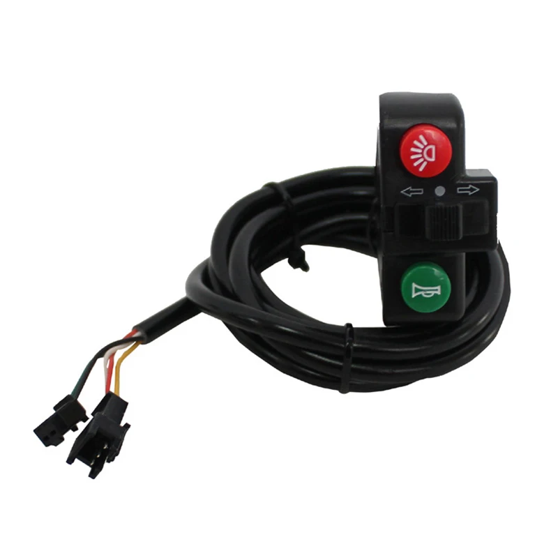 12 V-80 V 12 Вт светодиодный электрический велосипед фар Рог Хвост выключатель света в сборе 340 г