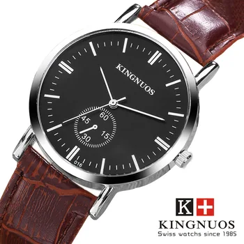 

KINGNUOS Wrist Watch Men 2019 Top Brand Luxury Famous Wristwatch Male Clock Quartz Watch Hodinky Quartz-watch Relogio Masculino