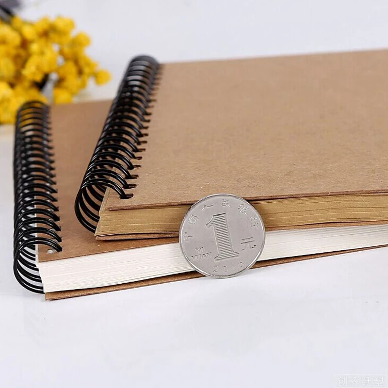 Винтажный Классический ретро кожаный дневник, блокнот для путешествий, блокнот, коричневый дневник, блокнот