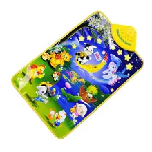 Горячая 67*40 см игровой ковер/Активный ковер/музыкальный ковер/детский голосовой музыкальный коврик/Детская игрушка(группа лунный свет