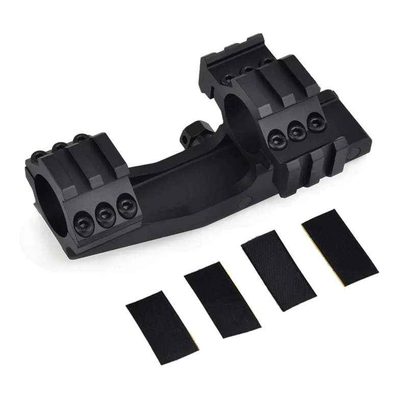 SEIGNEER Тактический трехсторонний рельс удлинение 25,4 мм кольцо Крепление консольное крепление для прицела прицел с креплением Вивер Крепления подходят для 20 мм Пикатинни