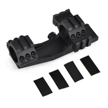 SEIGNEER Тактический трехсторонний рельс удлинение 25,4 мм кольцо Крепление консольное крепление для прицела прицел с креплением Вивер Крепления подходят для 20 мм Пикатинни