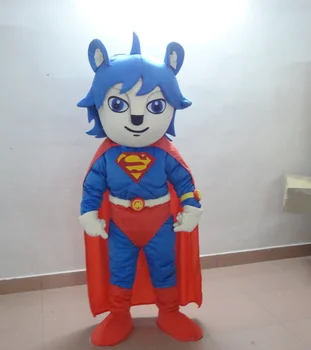 

Mascot Costume Superman party fancy dress for Halloween party