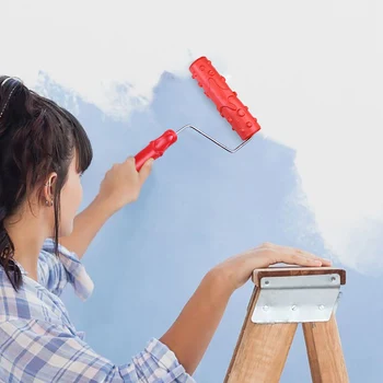 

Wallpaper Roller Wall Texture Printing Tool Sticky Flower Brush Wall Printing Tool JDH99