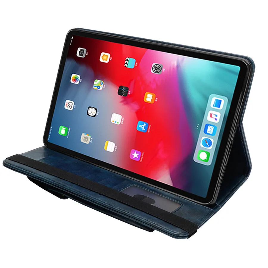 Чехол для iPad Pro 12 9 2018 с держателем карандашом умный кожаный чехол кошелек 11 дюймов