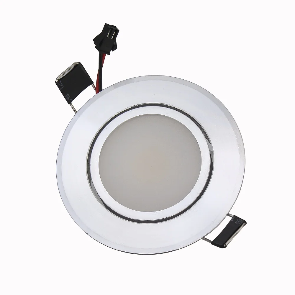 

1PCS 3W 6W 9W COB Led Ceiling Down Lights silver Shell Dimmable COB Led Downlights Cool/Warm White COB Led Lamp