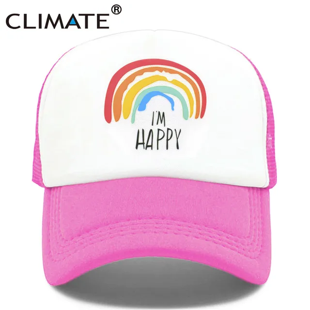 colorful trucker hats