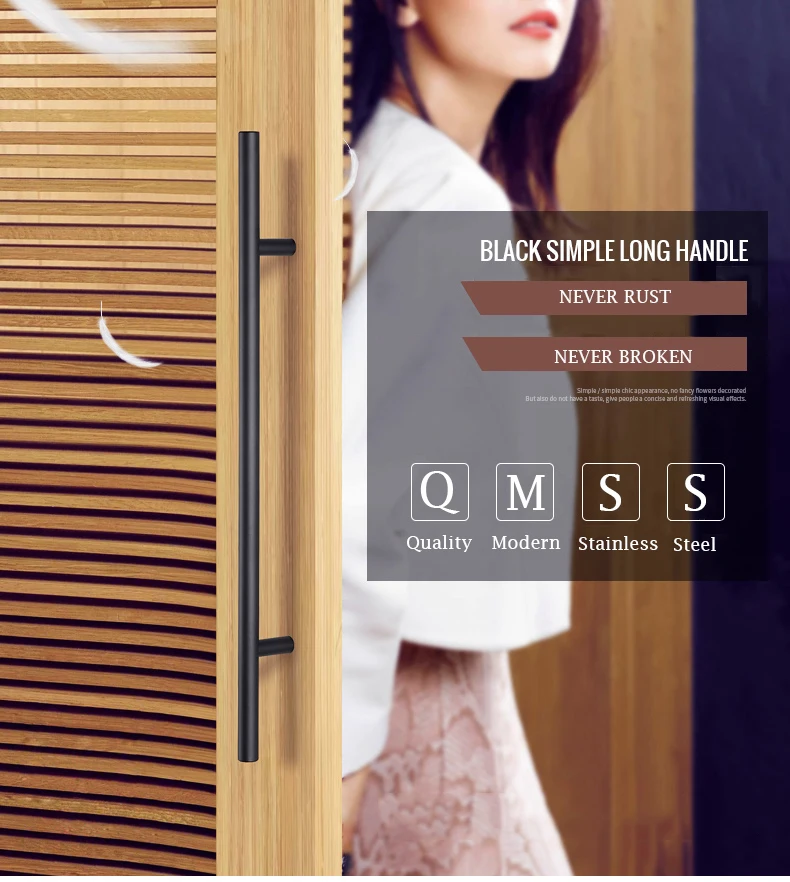 Stainless Steel Handles Kitchen Door Cabinet Pulls 7