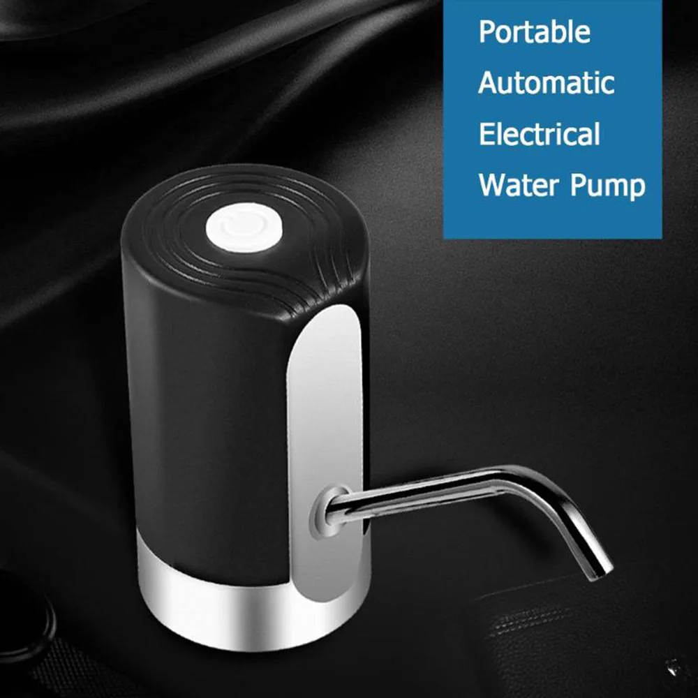 Портативный автоматический Электрический диспенсер для воды переключатель питьевой бутылки USB Перезаряжаемый беспроводной водяной насос помощник по очистке воды