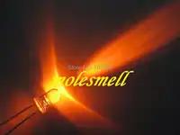 1000pcs/lot 5mm Ultra Bright LED Orange,5mm orange light free shipping 5mm light-emitting diode 5mm water clear round orange led