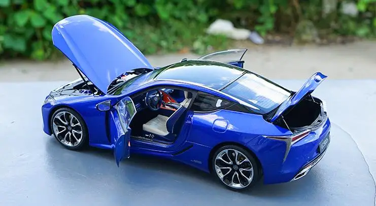 Высокая имитация LEXUS LC500h Коллекция Модель 1:18 Расширенный сплав модель автомобиля, литая металлическая модель игрушечного автомобиля