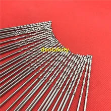 Нержавеющая сталь ортопедические сверла ветеринарные Ортопедические Инструменты 10 шт/набор 200 мм