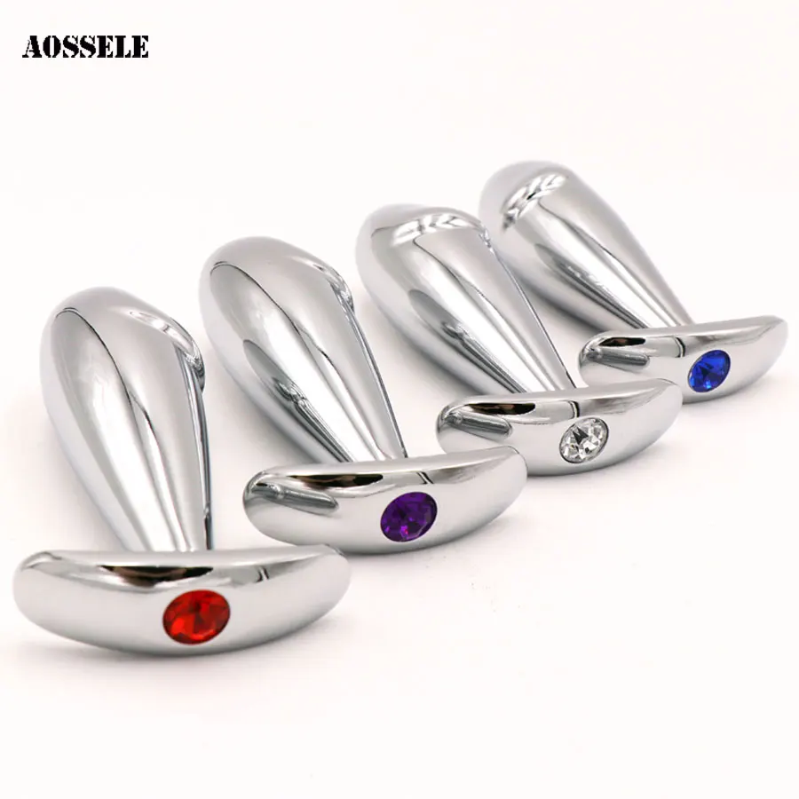 Big Stainless Steel Anal Plug Bead Prostate Massager Jewelry Dildo Metal Butt Plugs Sex Toys For Women Men Gay Erotic Toy | Красота и