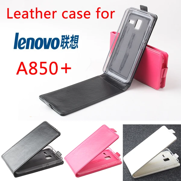 Кожаный чехол для Lenovo A850 + Plus чехол-книжка / A 850 | Мобильные телефоны и аксессуары