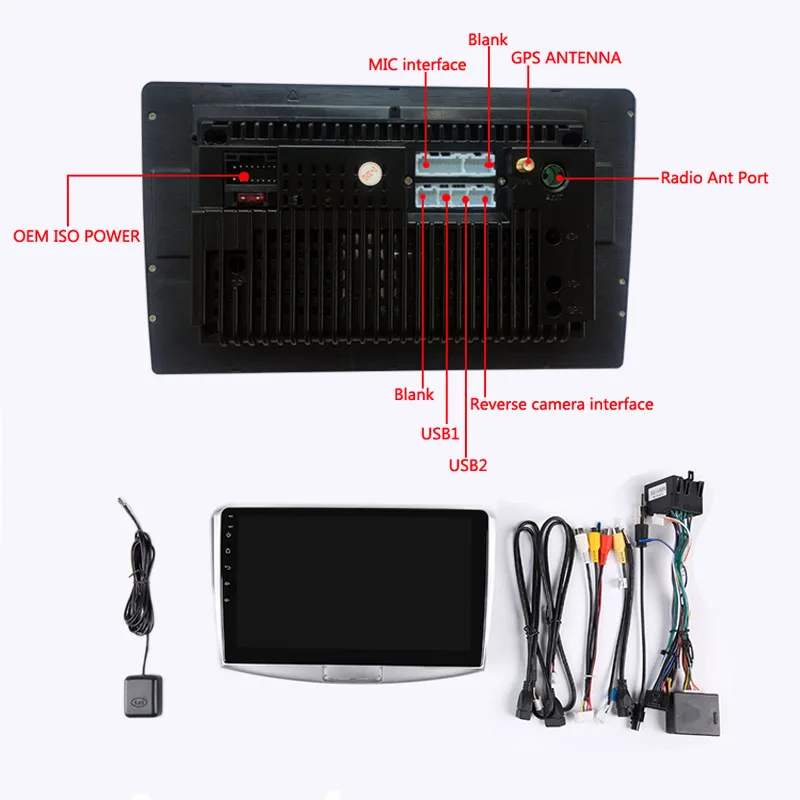 Discount 10" 2+32G 2.5D IPS Android 8.1 Car DVD Multimedia Player GPS for Volkswagen VW Passat B6 B7 2011-2015 radio stereo navigation 18