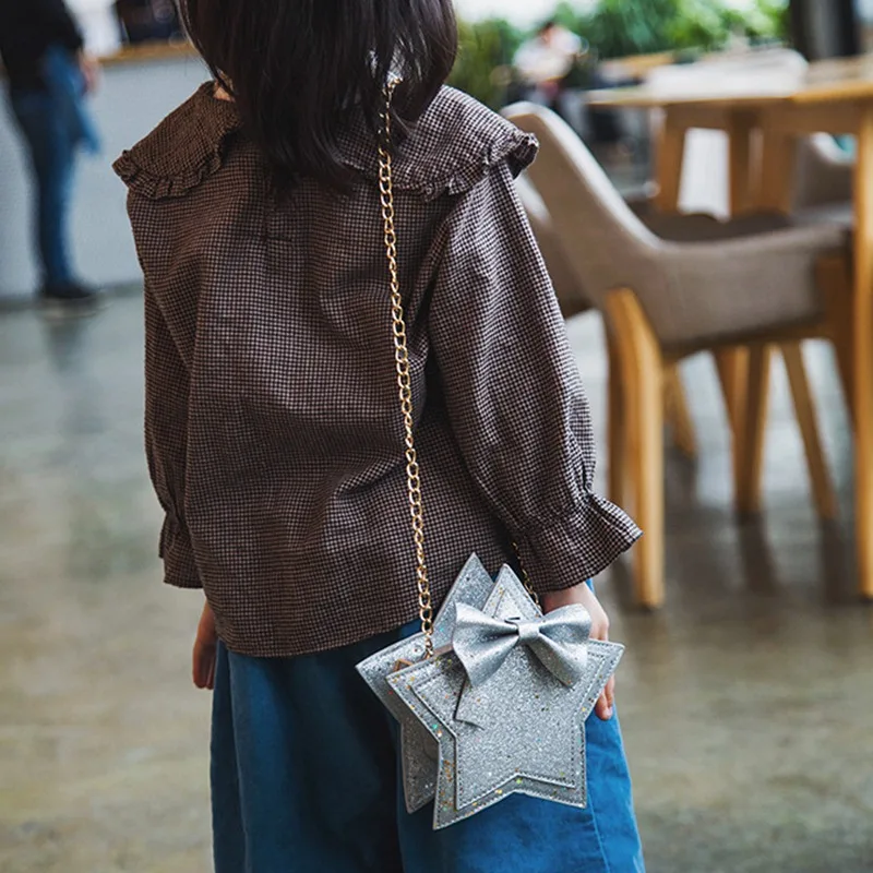 Kids Girls Star Women Sweet Messenger Bag Glitter Sequins Crossbody Shoulder Bag Small Envelopes Bags Party Clutch Handbags (37)