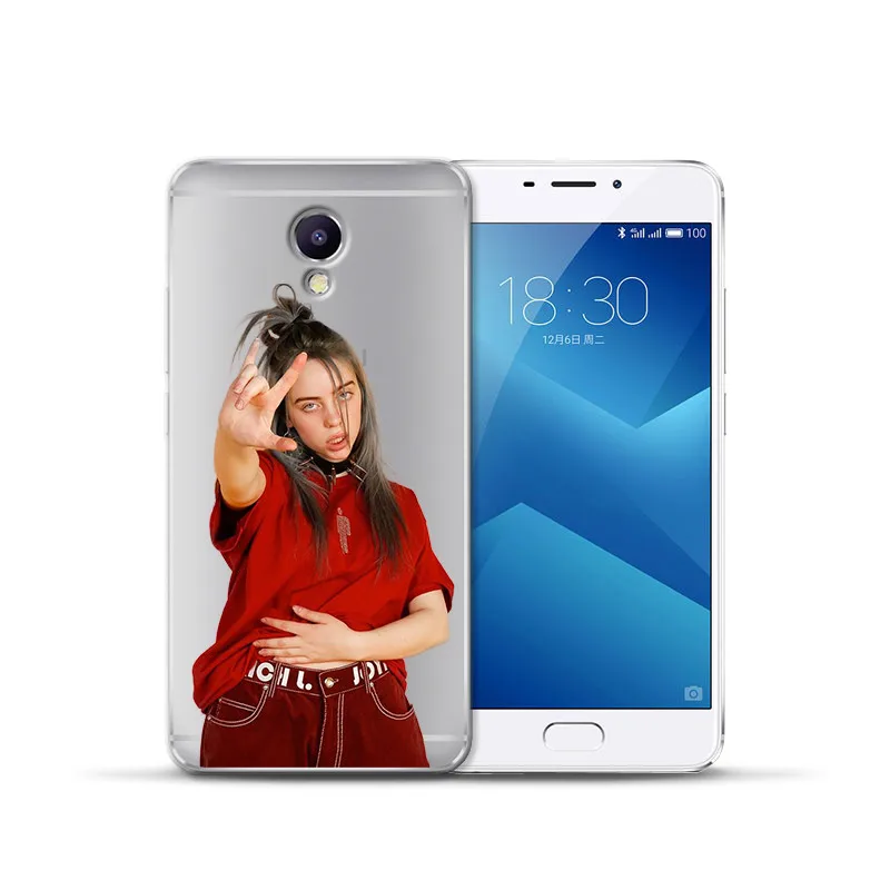 Роскошный Billie eilish для Meizu M3S M5 M5S M5C M6 M3 M5 M6 Note U10 U20 чехол для телефона Coque Etui capa Funda shell capinha милый