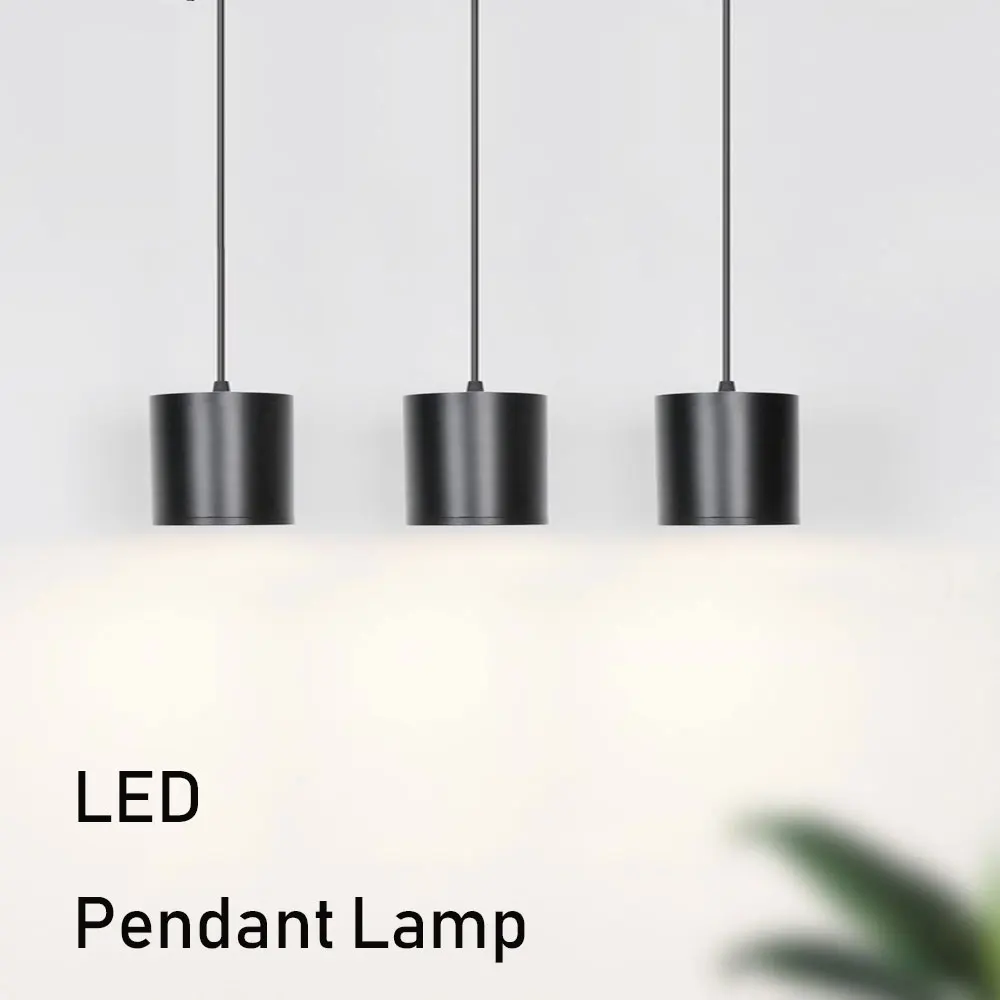 EuSolis moderna iluminación Led Hanglamp Decoratie cilindro Pijp Hanglampen comedor luces luz Led Iluminacion Interior Abajur