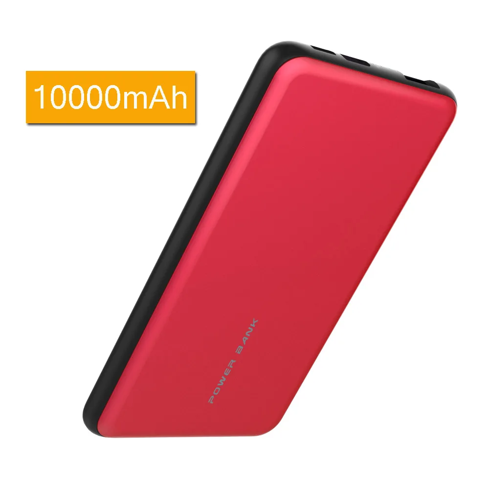Tollcuudda 10000 мАч Портативный зарядки внешний батарея Powerbank Paverbank Аккумулятор для