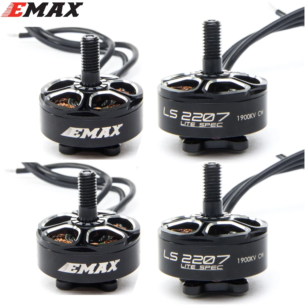 

4set/lot Original EMAX LS2207 1900KV 2400KV 2550KV 4~6S Motor for RC FPV RACER Quadcopter