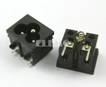 

20 Pieces IEC320 C6 Power Inlet Socket Welding Adapter Connector AC 250V 2.5A