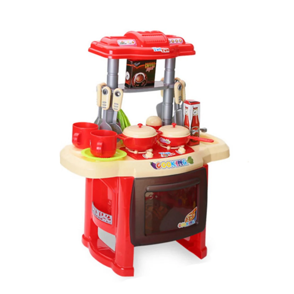 

Kitchen Play Set Miniatures Cooking Food Toys Girls/Kids Toy Gifts Mini Tableware Simulation Vivid Pretend Play