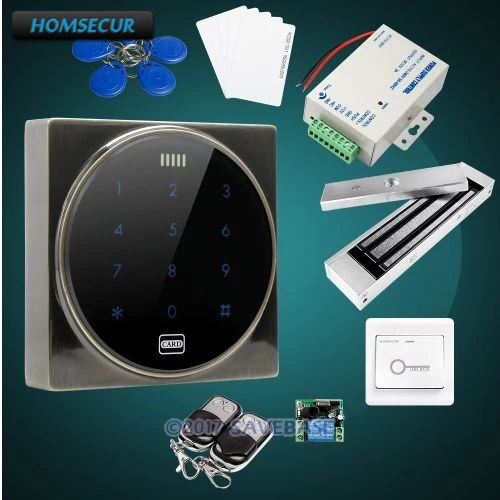 

HOMSECUR Waterproof RFID Access Control Kit +280KG Waterproof Magnetic Lock