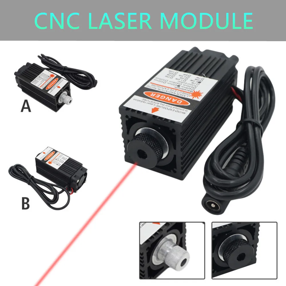 

KindsGoods 450nm Laser Module High Power 500mw-7500mv Laser Head DIY Metal Engraving Lasers DIY Laser Engraving Machine