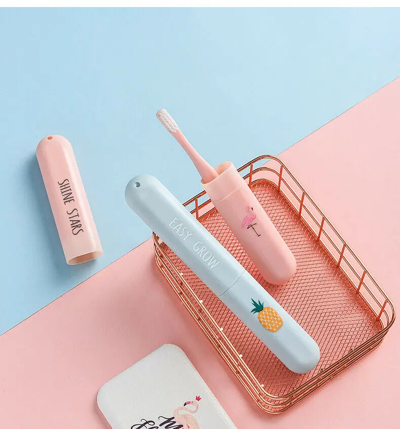 

1pc Portable Travel Toothbrush Holder Makeup Organizers Toothpaste Container Compact Case Box