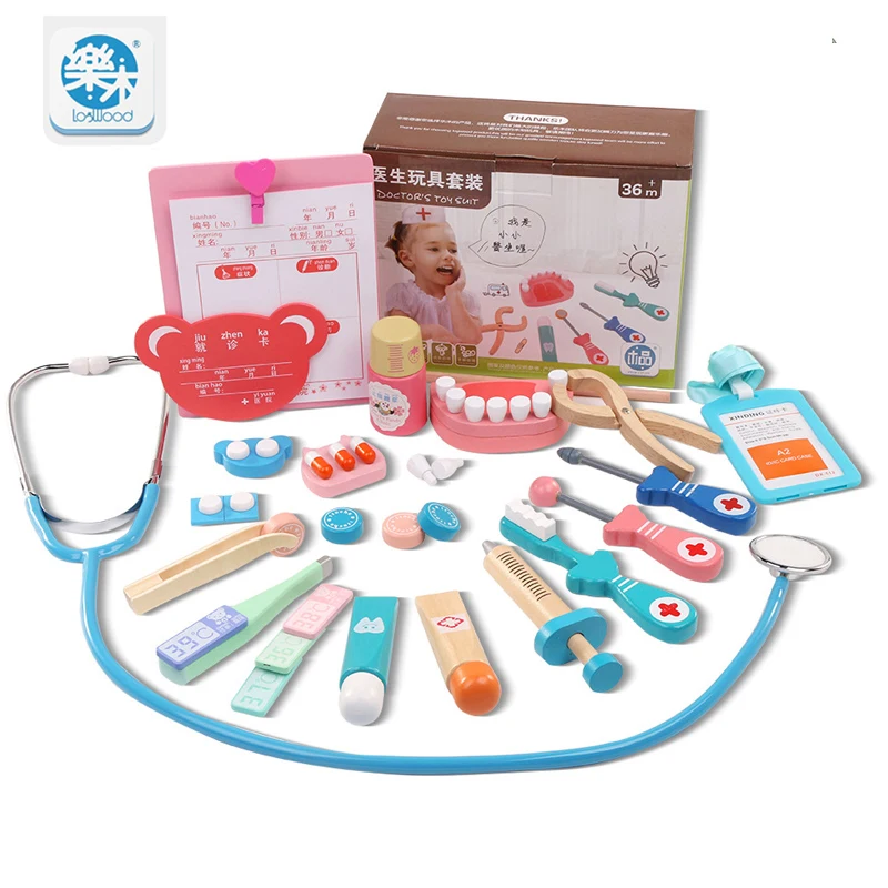 20 шт. деревянные развивающие игрушки|doctor play|doctor gamemedicine toy |