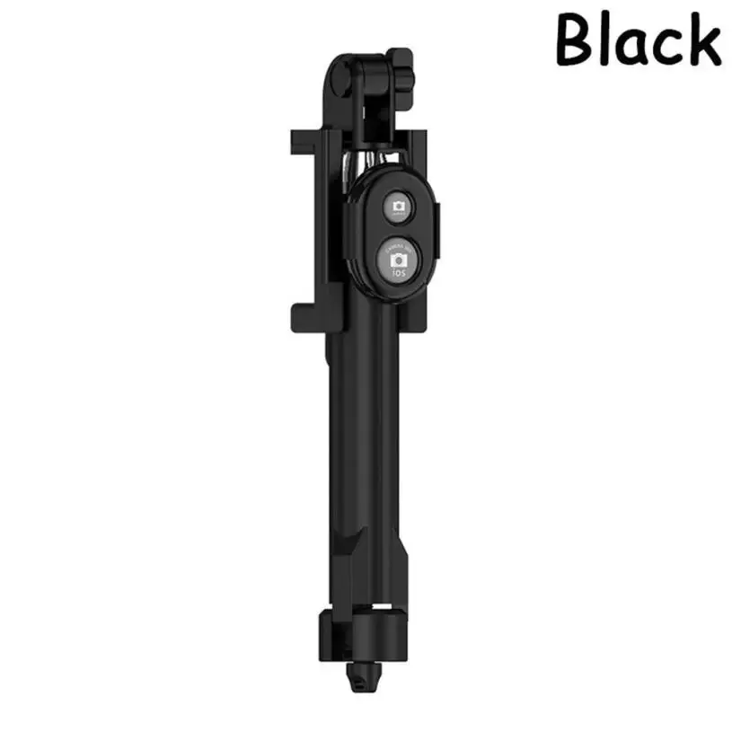 

NEW Fashion Men Women Extendable Selfie Stick Tripod Wireless Remote Bluetooth Shutter Stainless Steel For IOS Android l0807 #3