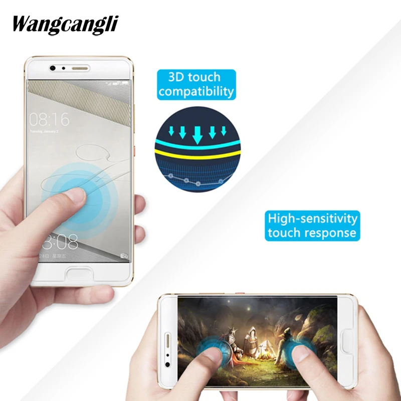 Для Huawei P10 Lite закаленное стекло Защита экрана для P20Lite p20 ультра тонкое полное
