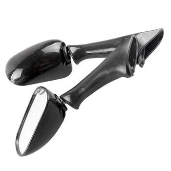

Motorcycle Side Rear View Mirror Racing Rearview Mirrors Black For Honda VFR750F VFR800FI CBR600F2 CBR1000F 1991-1999