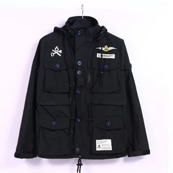 

Original Spring and Autumn Safari Style Jacket Flight Suit Windproof Waterproof Clothing Japanese Jacket Male