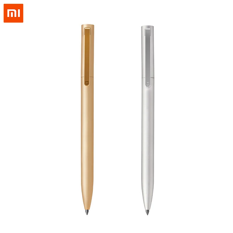 Оригинальный Xiaomi Mijia металлический чернильное перо 9 5 мм алюминиевый сплав