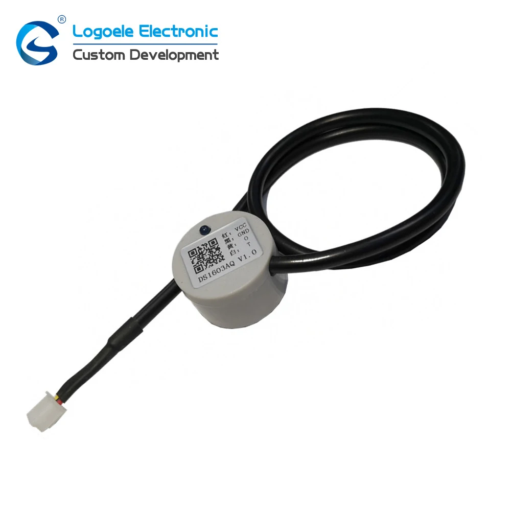 Бесконтактный modbus rs485 UART аналоговый жидкостный ультразвуковой датчик уровня