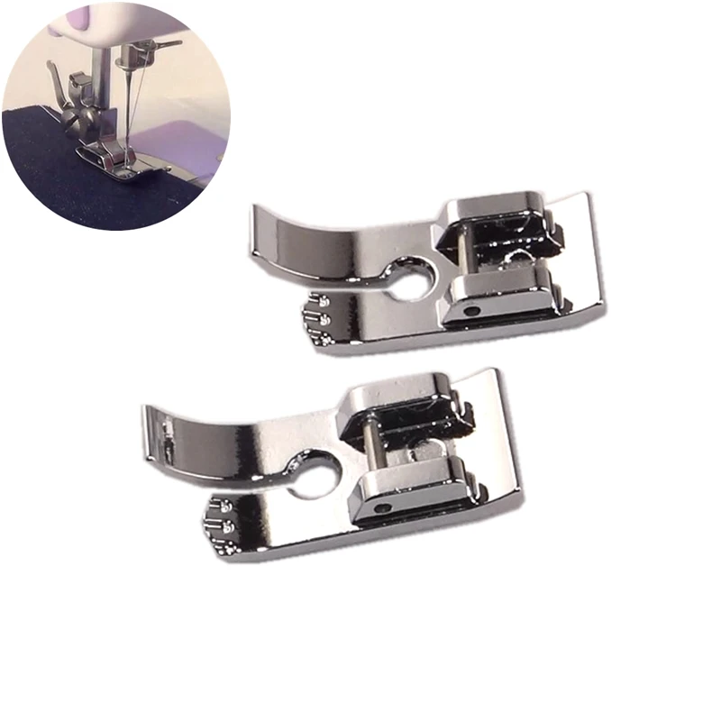 

Household Sewing Machine Parts Accessories 2pcs Quilting/Straight Presser Foot/Feet fit for Juki Bernina Singer Brother Janome