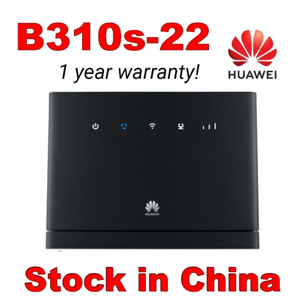 Разблокированный HUAWEI B310 B310s-22 LTE CPE 3g 4G WiFi модем маршрутизатор 112 Мбит/с беспроводной шлюз плюс антенна