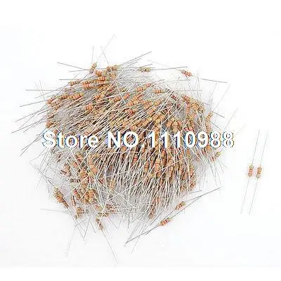 

500 Pcs Resistors 3K3 3.3K Ohms OHM 1/4W 5% Carbon Film