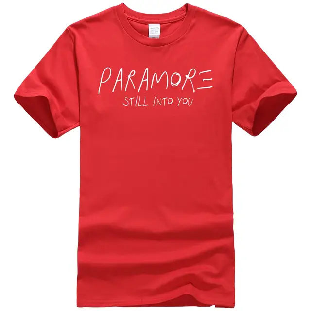 PARAMORE STILL INTO YOU T Shirts 2016 New T Shirt For Lovers Men ...