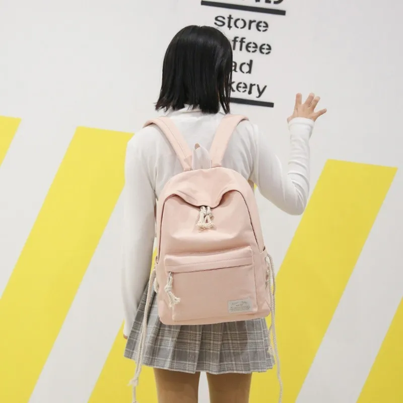 Backpacks Designer School Bags For Teenage Girls Women High Quality Fashion Canvas Back Pack Bagpack Female Backpack Bookbag