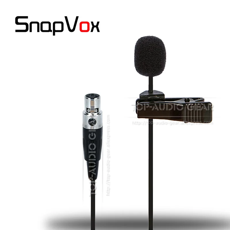 TA4F мини XLR Lavalier отворот зажим для галстука Микрофон SHURE беспроводной микрофон