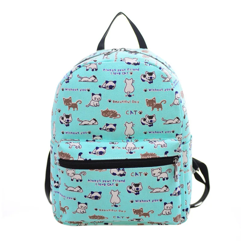 

Printing Small Backpack For Women School Backpacks Plaid Mini Casual Daypack Feminine Mochila Floral School Bag Xz-16803 Bagpack
