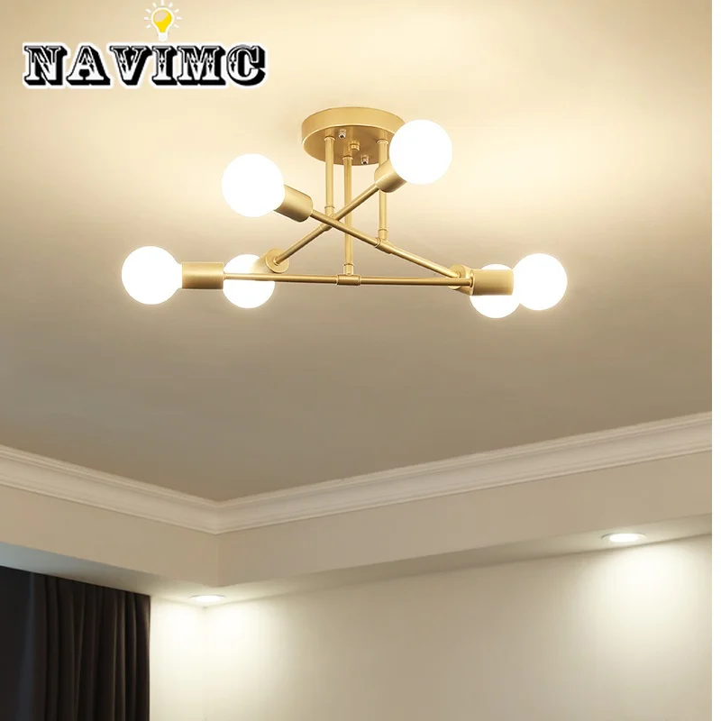 

Modern LED Ceiling Chandelier Lighting Living Room Bedroom Chandeliers Creative Home Lighting Fixtures AC110V/220V Free Shipping